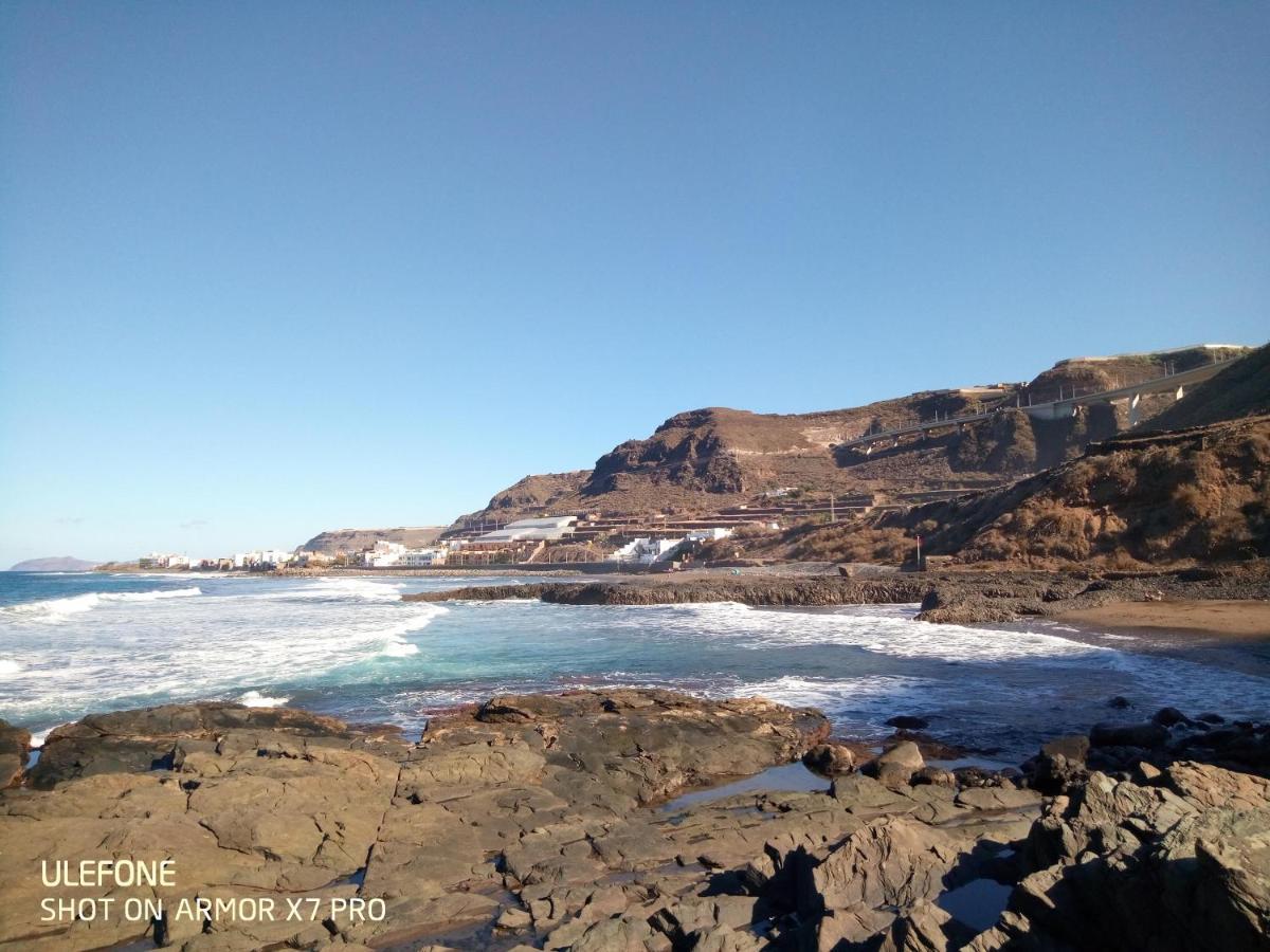 شقة Facing The Ocean Santa Maria de Guia de Gran Canaria المظهر الخارجي الصورة